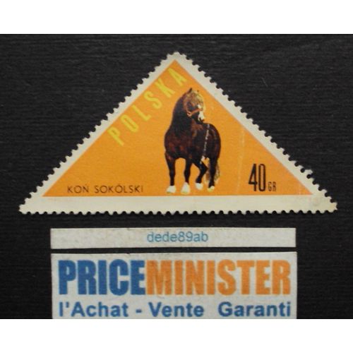 Pologne.. 40gr Polska. Kon Sokolski . Cheval . Non Oblitéré.