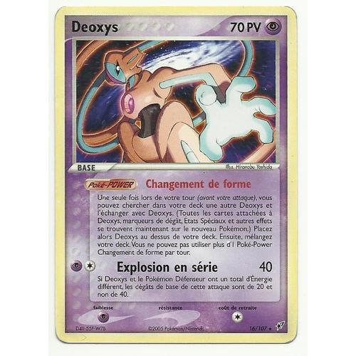 Deoxys   Ex Deoxys 16-107   Version Courante  Vf