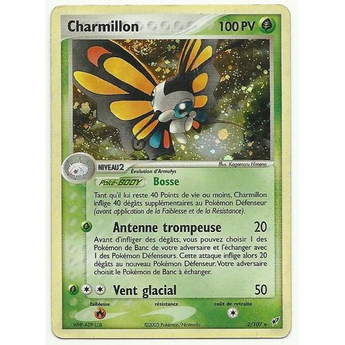 Charmillon   Ex Deoxys 2/107 Holographique Vf