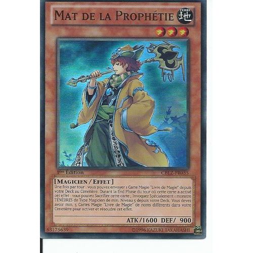 Mat De La Prophétie Cblz-Fr035 Super Rare