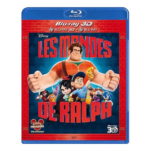Les Mondes De Ralph - Blu-Ray 3d + Blu-Ray 2d