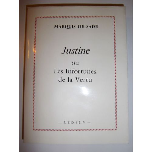 Justine Ou Les Infortunes De La Vertu