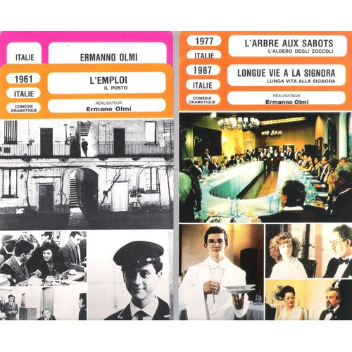 5  Fiches Monsieur Cinéma  : Ermano Olmi