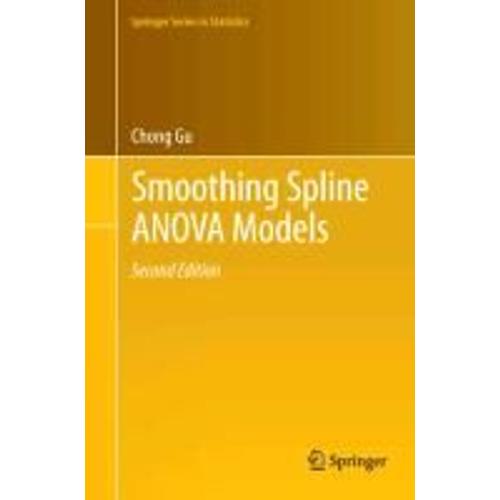 Smoothing Spline Anova Models