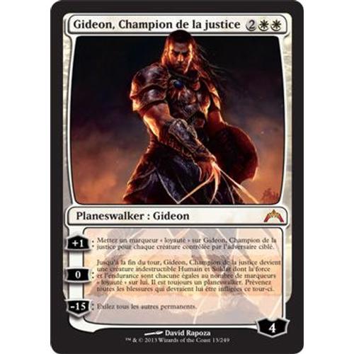 Gideon, Champion De La Justice - Magic Mtg - Insurrection (Gatecrash) 13 - M