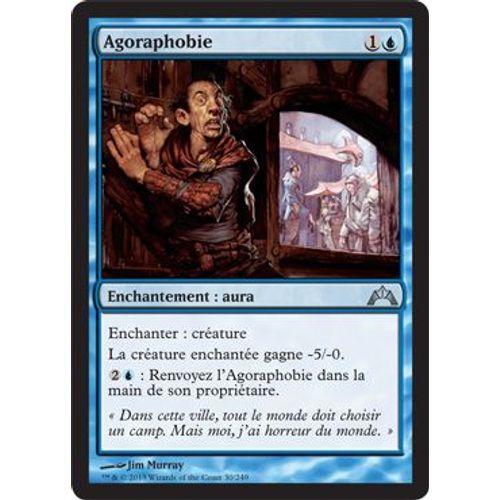 Agoraphobie (Agoraphobia ) - Magic Mtg - Insurrection (Gatecrash) Vf Mint 30 - U