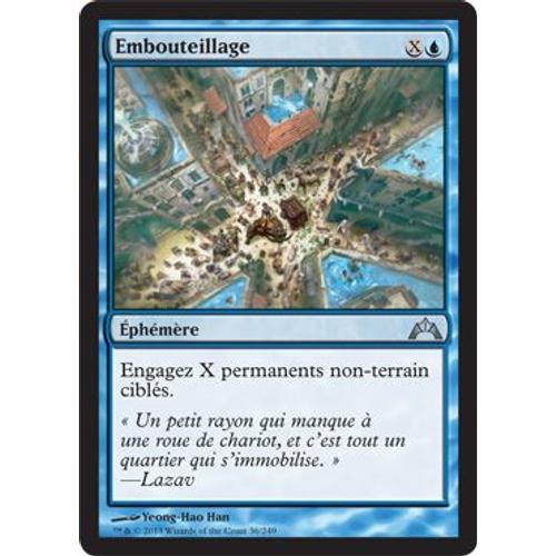 Embouteillage (Gridlock) - Magic Mtg - Insurrection (Gatecrash) Vf Mint 36 - U