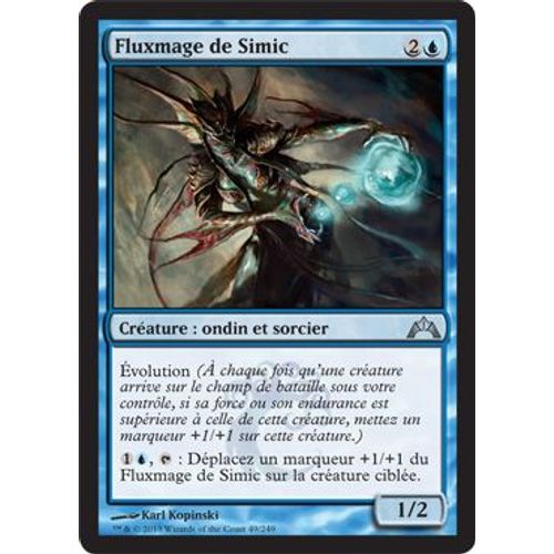 Fluxmage De Simic (Simic Fluxmage) - Magic Mtg - Insurrection (Gatecrash) Vf Mint 49 - U