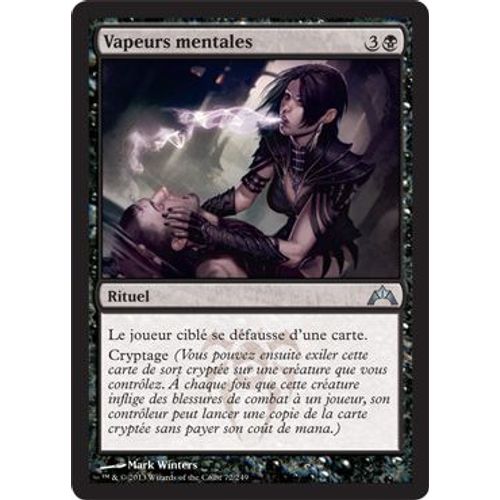 Vapeurs Mentales (Mental Vapors) - Magic Mtg - Insurrection (Gatecrash) Vf Mint 72 - U