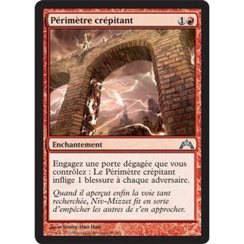 Perimetre Crepitant (Crackling Perimeter) - Magic Mtg - Insurrection (Gatecrash) Vf Mint 88 - U