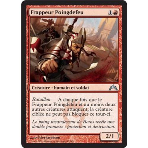 Frappeur Poingdefeu (Firefist Striker) - Magic Mtg - Insurrection (Gatecrash) Vf Mint 90 - U