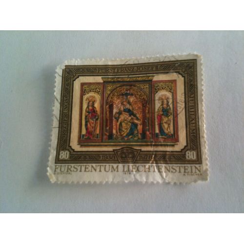 Timbre Religieux Liechtenstein 1978