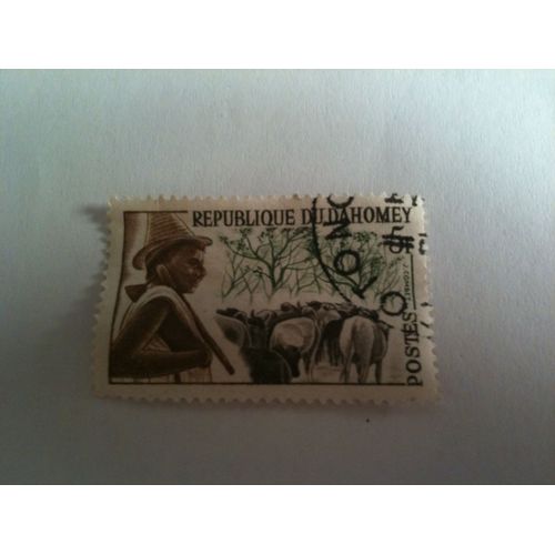 Timbre République Du Dahomey