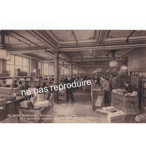 Au Bon Marche - Maison À Boucicaut - Paris -Une Salle Du Service Des Expéditions