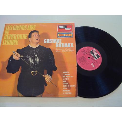 Les Grands Airs Du Repertoire Lyrique Vinyle 33 Tour