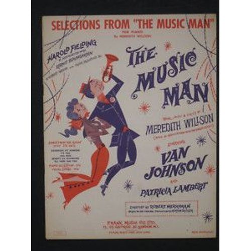 Selections From "The Music Man" For Piano Meredith Willson