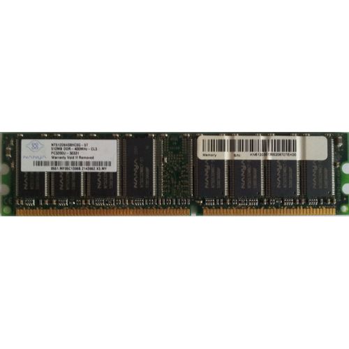 Nanya - mémoire - DDR 512 Mb 400mhz pc3200 184 broches