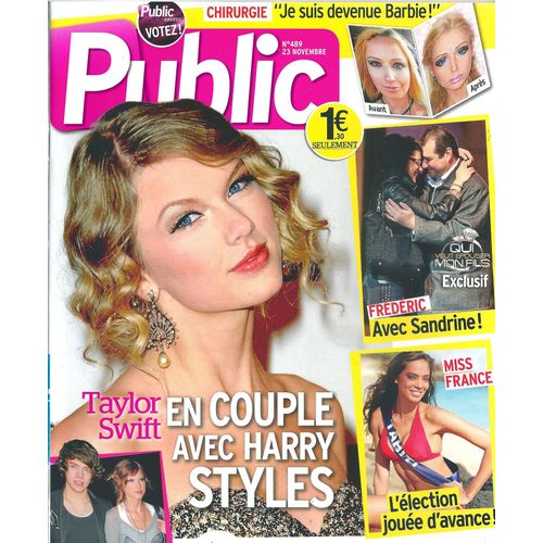 Public 0.0489 Taylor Swift En Couple Avec Harry Styles (One Direction) Miss France 2013