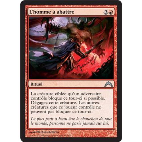 L'homme À Abattre (Mark For Death) - Magic Mtg - Insurrection - U - 99/249