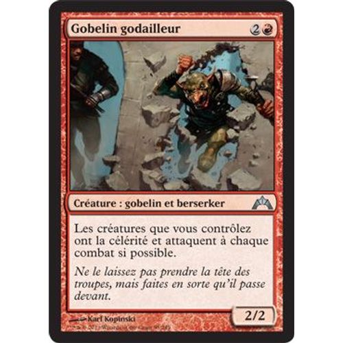 Gobelin Godailleur (Hellraiser Goblin) - Magic Mtg - Insurrection - U - 95/249