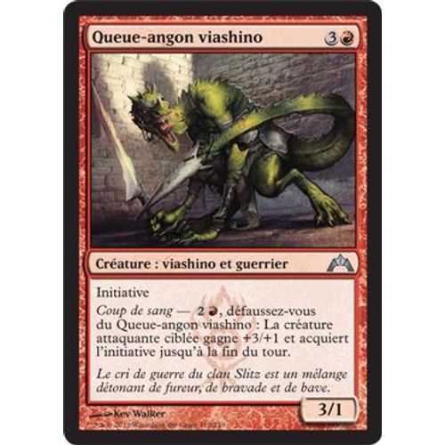 Queue-Angon Viashino (Viashino Shanktail) - Magic Mtg - Insurrection - U -110/249