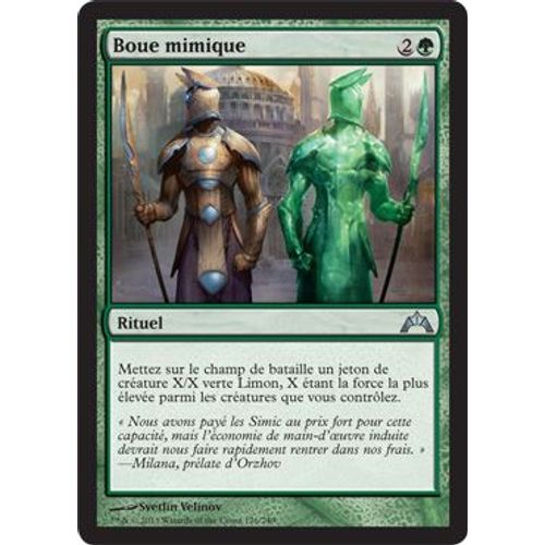 Boue Mimique (Miming Slime) - Magic Mtg - Insurrection - U - 126/249