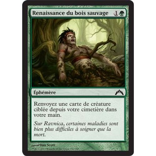 Renaissance Du Bois Sauvage (Wildwood Rebirth) - Magic Mtg - Insurrection - U - 140/249