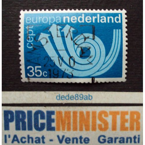 Pays-Bas.. 35c Europa. Cor Postal . Oblitéré.