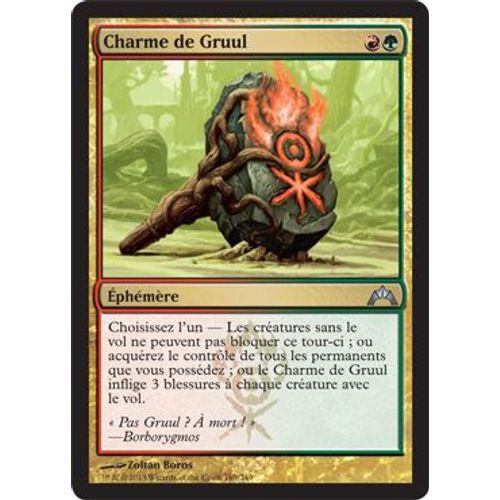 Charme De Gruul (Gruul Charm) - Magic Mtg - Insurrection - U - 169/249