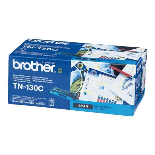 Brother TN130C - Cyan - originale - cartouche de toner - pour Brother DCP-9040, DCP-9045, MFC-9440, MFC-9450, MFC-9840; HL-4040, 4050, 4070