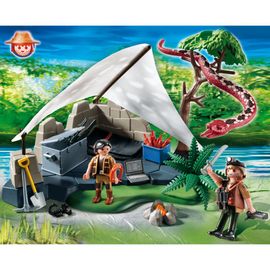 Playmobil Wild Life 4843 - Campement Des Aventuriers