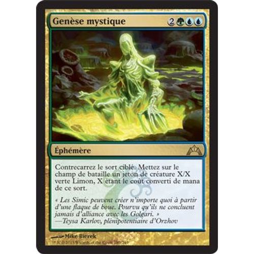 Genèse Mystique (Mystic Genesis) - Magic Mtg - Insurrection - R - 180/249