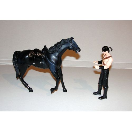Zorro Cheval Noir Tornado Figurine Rakuten