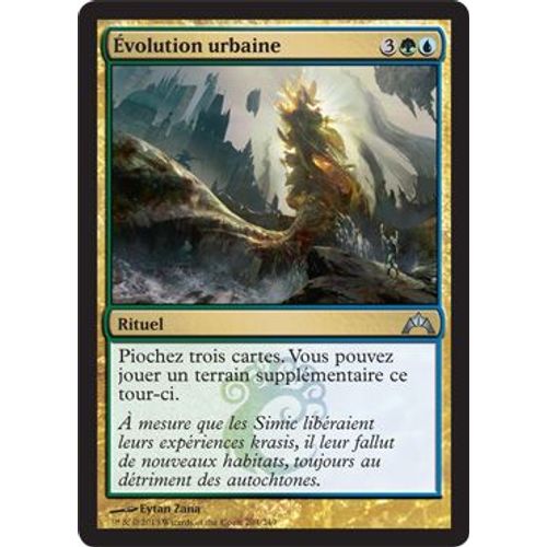 Évolution Urbaine (Urban Evolution) - Magic Mtg - Insurrection - U - 204/249