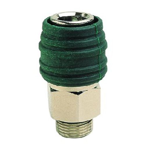 Raccord pneumatique rapide fileté mâle 1/4 BSP