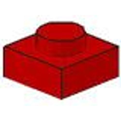 Accessoires Lego Plaque Rouge 1x1