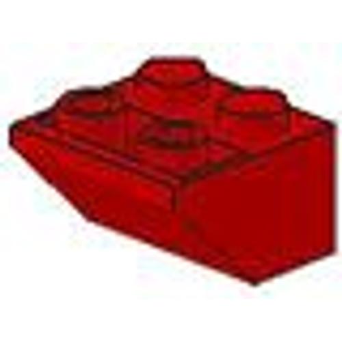 Acceessoires Lego  Brique Rouge   Pente Inversee 2x2