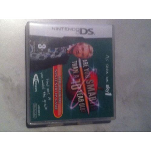 Are You Smarter Than A 10 Year Old? Nintendo Ds