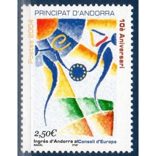 10ème Anniversaire De L'entrée D'andorre Au Conseil De L'europe
