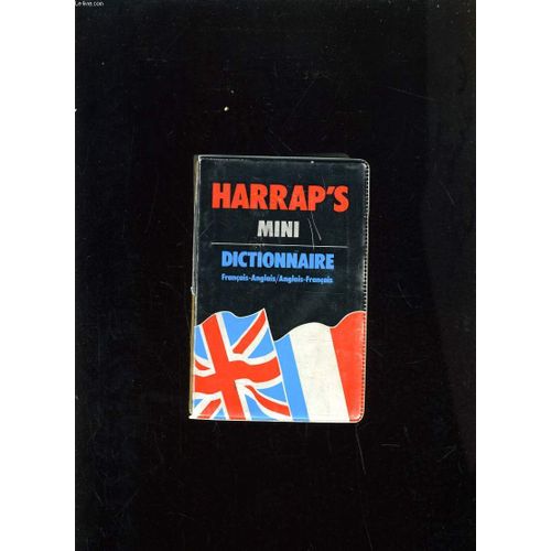 Harrap's Mini Dictionnaire Francais Anglais - Anglais Francais