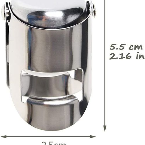 Bouchon De Champagne, Bouchon De Bouteille De Champagne En Acier Inoxydable