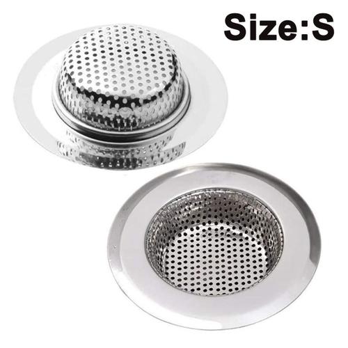 Pack De 2 Paniers-Crépines Pour Évier De Cuisine, Inox, Petit