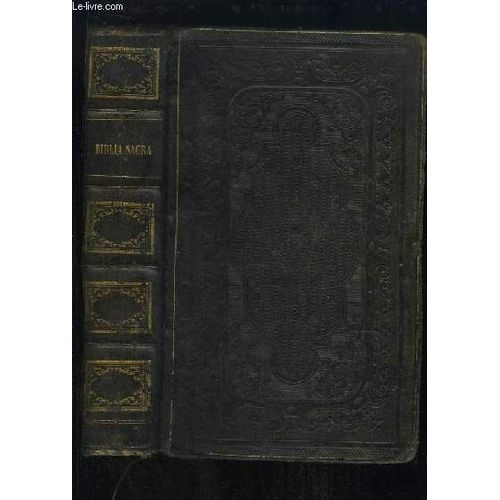 Biblia Sacra Vulgatae Editionis Sixti V. Pontificis Maximi Iussu Recognita Et Clementis Viii