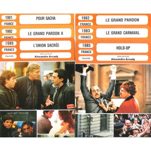 6 Fiches Monsieur Cinéma : Alexandrre Arcady
