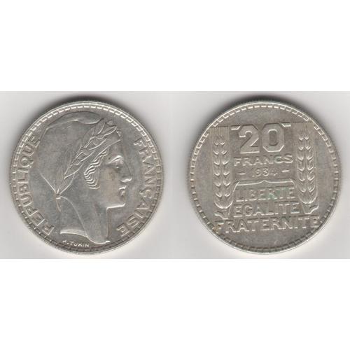 F 400/6 (20 Francs Turin De 1934)