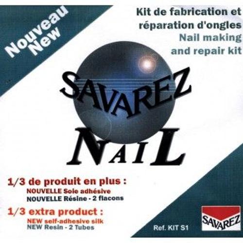 Savarez Nail - Kit De Fabrication Et De Réparation D'ongles Pour Guitaristes