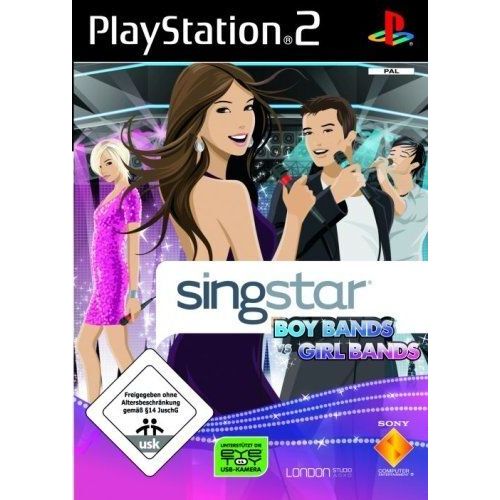 Singstar Boy Bands Vs Girl Bands [Import Allemand] [Jeu Ps2]