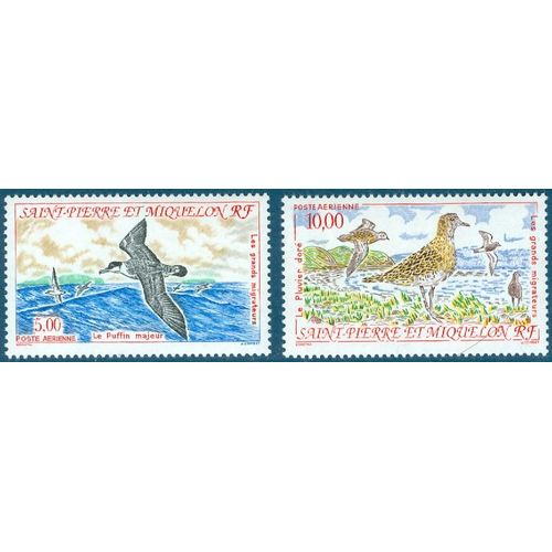 Saint Pierre Et Miquelon 1993 - Poste Aérienne - Oiseaux - Yt Pa72 Pa73 - Neufs **