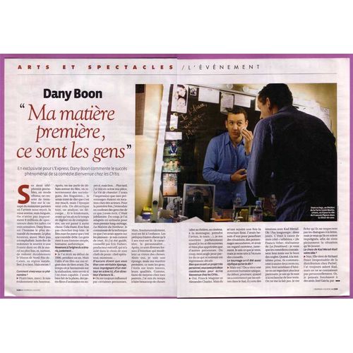 L'express N°2958, Coupure De Presse, Dany Boon