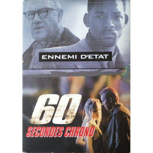 Ennemi D'état + 60 Secondes Chrono. Coffret 2 Dvd Action